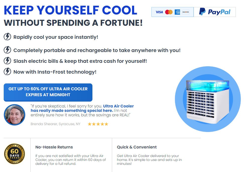 Ultra Air Cooler Review: A Breakthrough in Cooling Technology