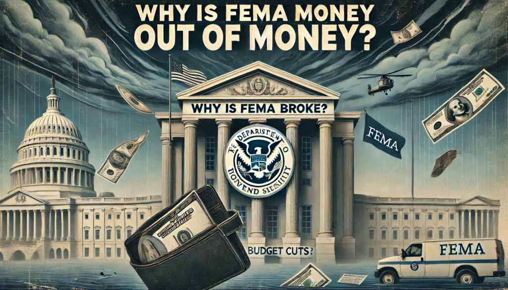 Why is FEMA Out of Money? Why is FEMA Broke?