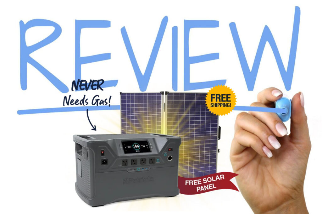 Patriot Power Generator 2500X Review + Cost, Specifications & Customer Reviews